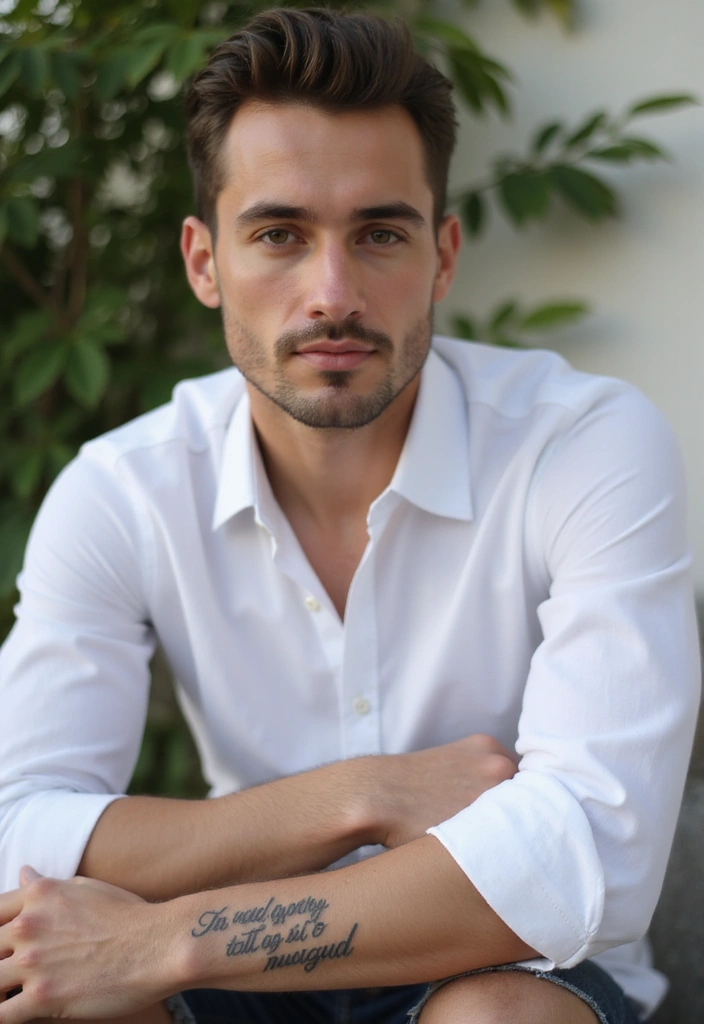 25 Small Arm Tattoos for Men That Make a Subtle Impact - 14. Subtle Quote