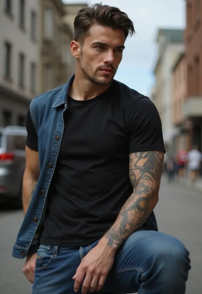 25 Small Arm Tattoos for Men That Make a Subtle Impact - 24. Simple Lightning Bolt