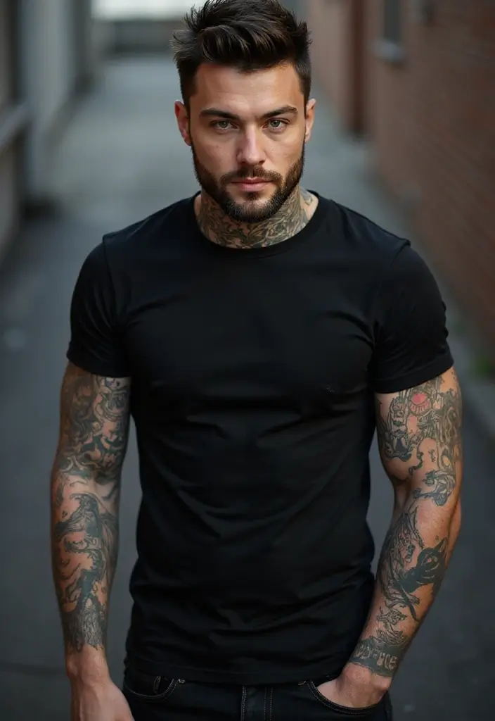 25 Tribal Sleeve Tattoos for Men That Represent Heritage - 12. Symbolic Animal Tattoos