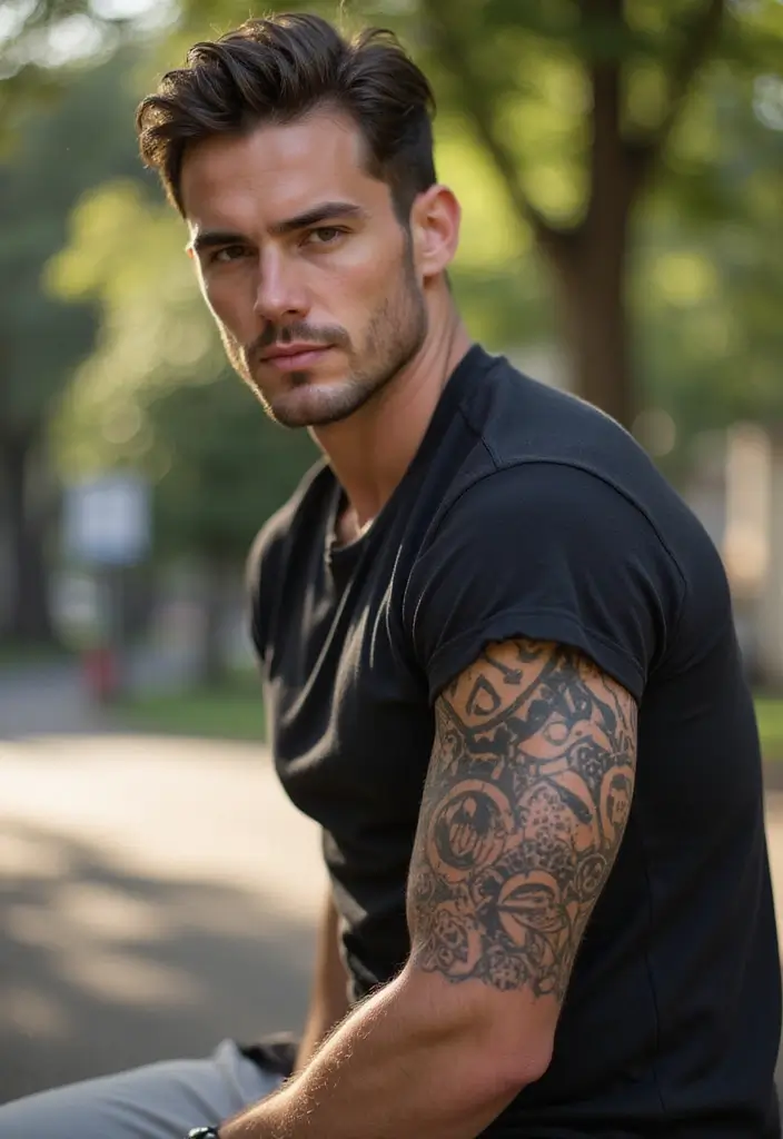 25 Tribal Sleeve Tattoos for Men That Represent Heritage - 9. Indigenous Australian Art