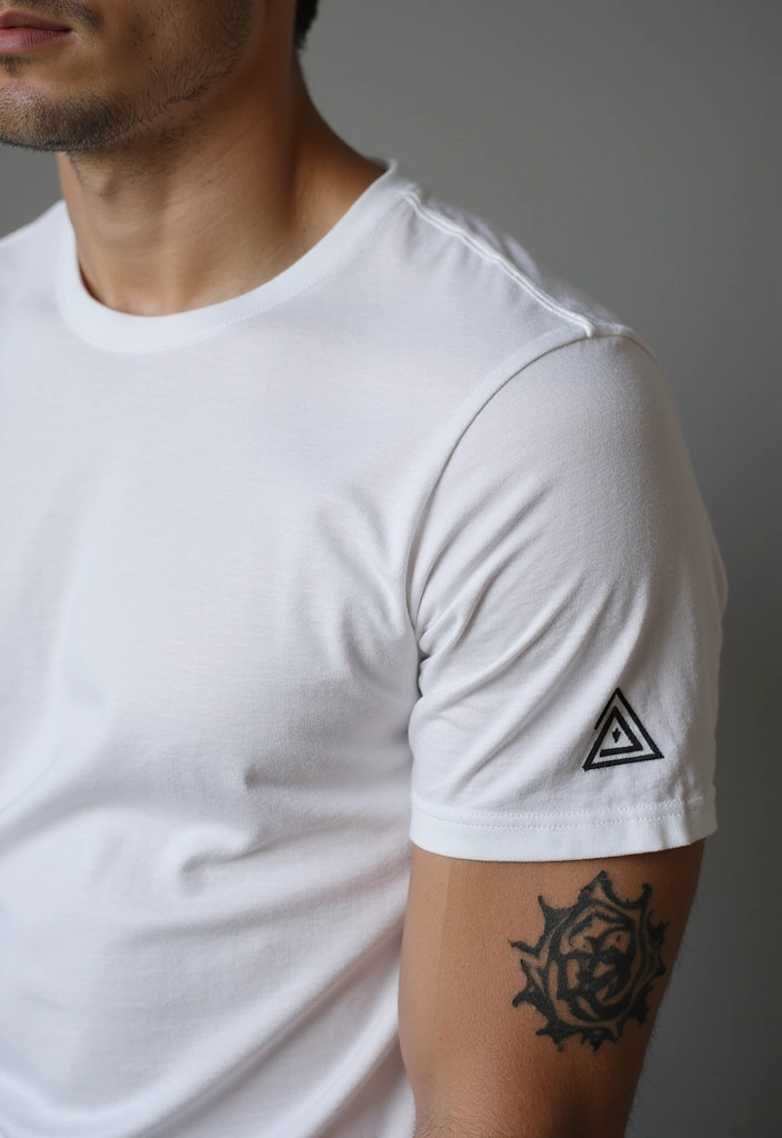 26 Cool Arm Tattoos for Men That Define Personality - 1. Geometric Patterns