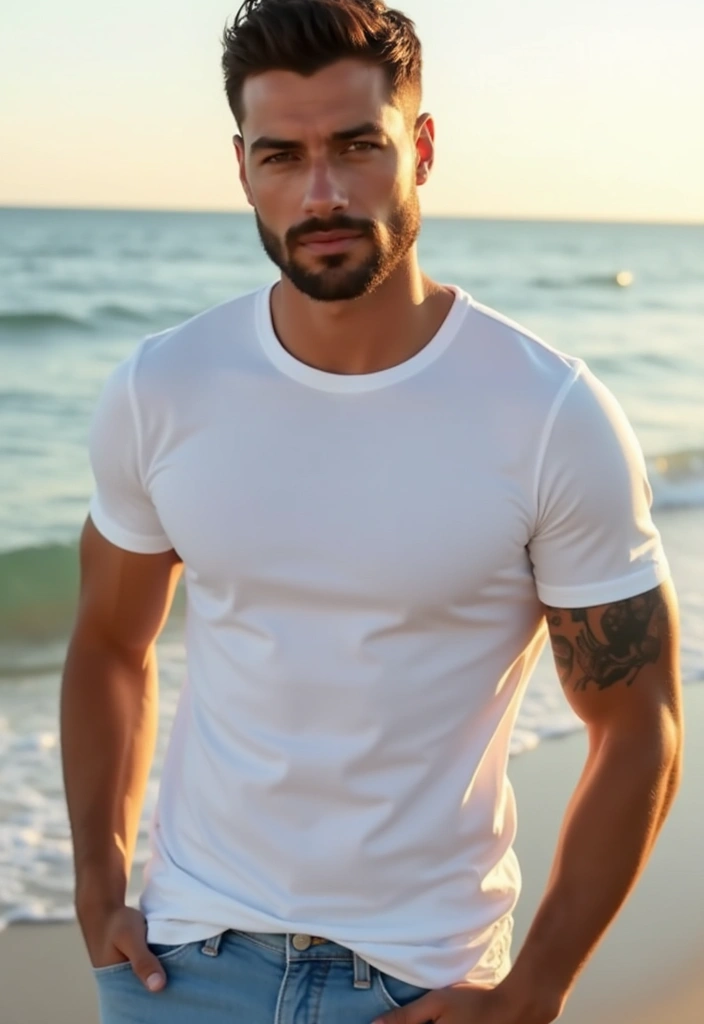 26 Cool Arm Tattoos for Men That Define Personality - 24. Waves and Oceans