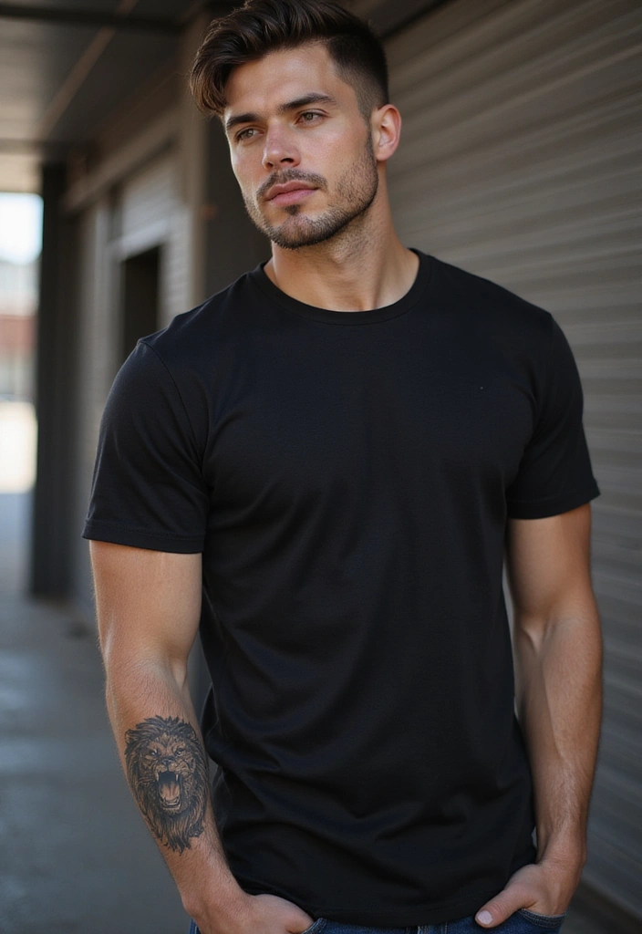 26 Cool Arm Tattoos for Men That Define Personality - 3. Minimalist Animals