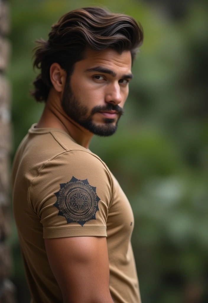 26 Cool Arm Tattoos for Men That Define Personality - 9. Spiritual Symbols