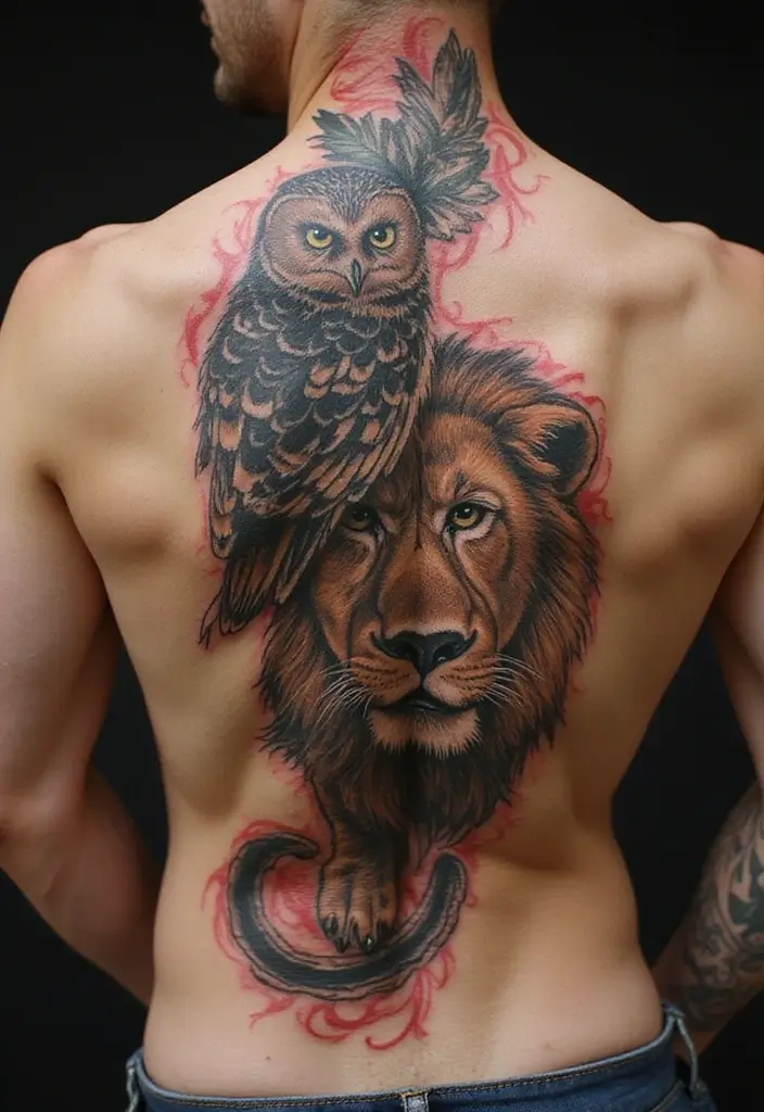 26 Meaningful Spine Tattoos for Women That Tell a Story - 6. Animal Inspirations