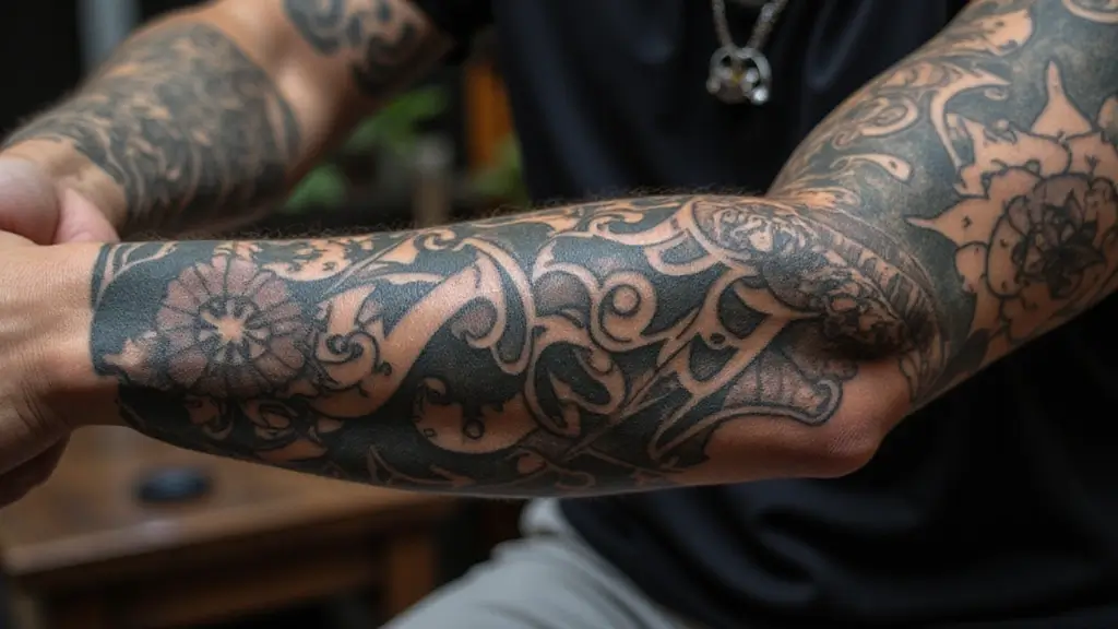 27 Black Sleeve Tattoos for Men That Look Timeless