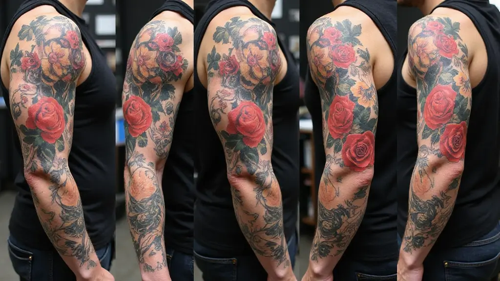 27 Floral Sleeve Tattoos for Men That Blend Strength and Beauty