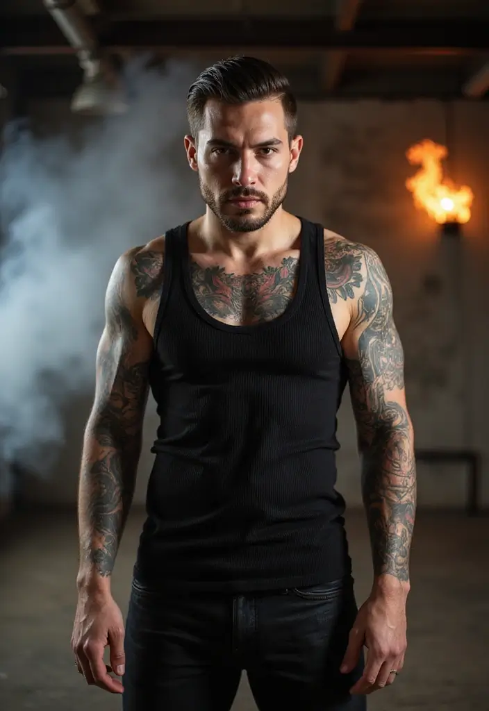 27 Japanese Sleeve Tattoos for Men That Showcase Tradition - 12. The Powerful Oni Mask