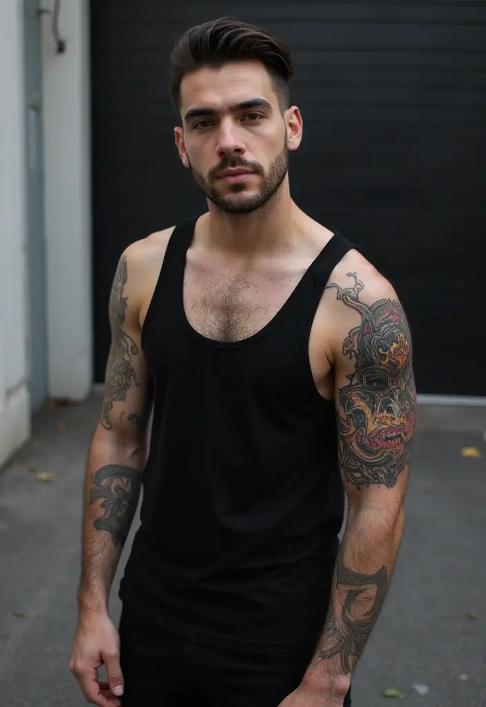 27 Japanese Sleeve Tattoos for Men That Showcase Tradition - 6. The Bold Hannya Mask