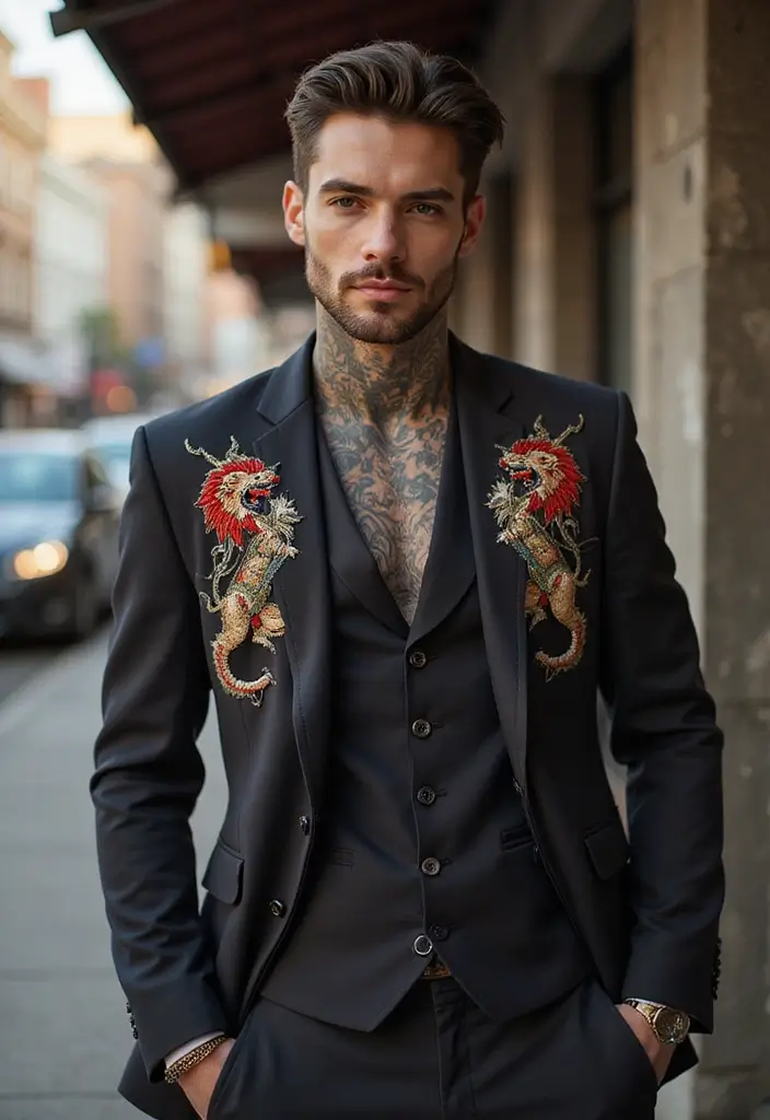 27 Lion Sleeve Tattoos for Men That Represent Courage and Pride - 11. Mythical Lion: Fantasy Elements