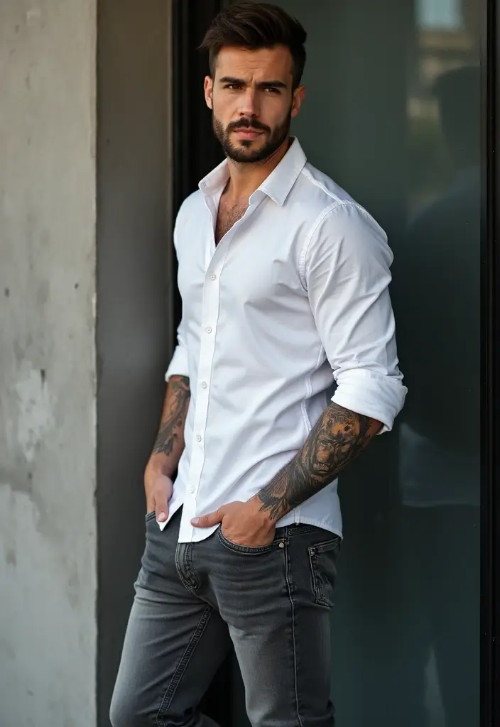 27 Lion Sleeve Tattoos for Men That Represent Courage and Pride - 25. Lion and Compass: Finding Direction