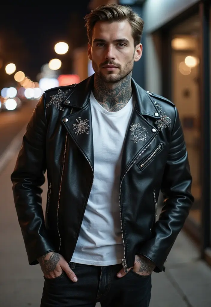 27 Lion Sleeve Tattoos for Men That Represent Courage and Pride - 7. Celestial Lion: Stars and the Night Sky