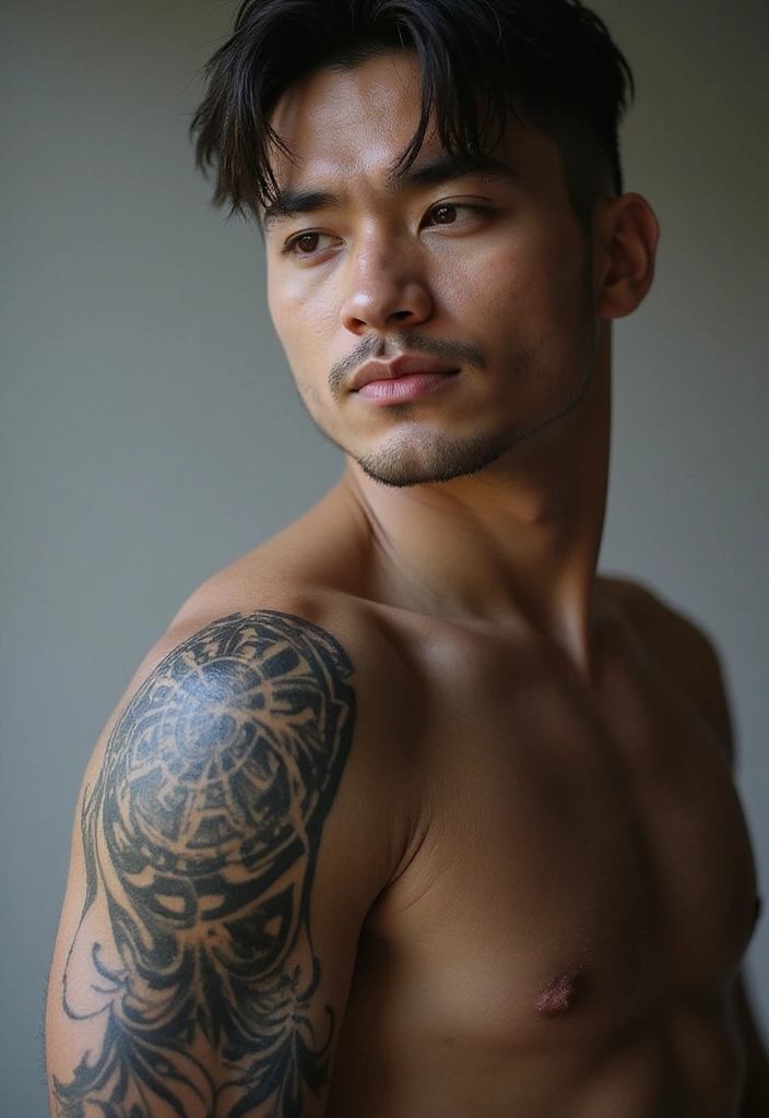 27 Masculine Arm Tattoos That Show Power and Confidence - 4. Tribal Patterns