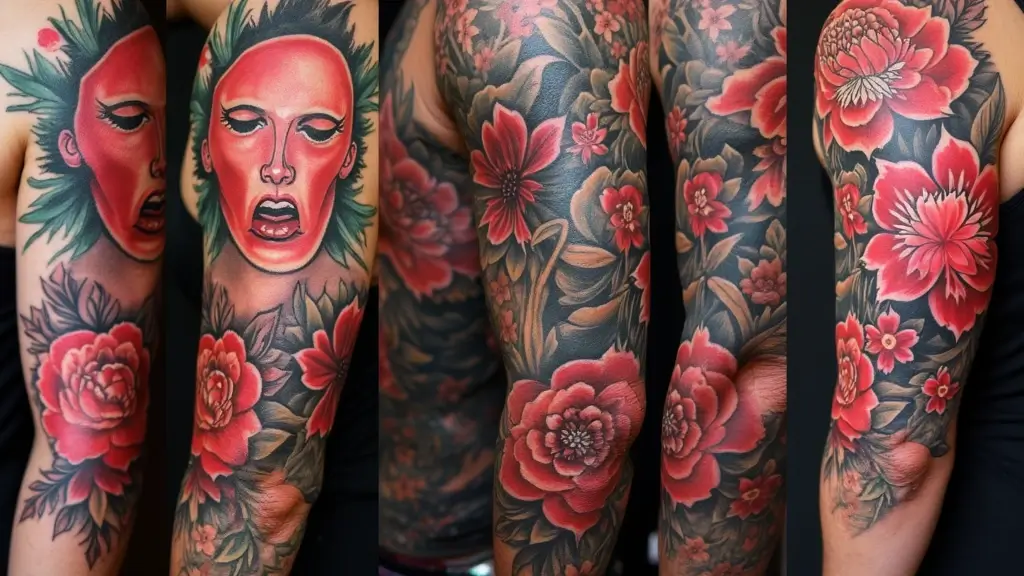 27 Red Tattoos for Women That Capture Attention Instantly