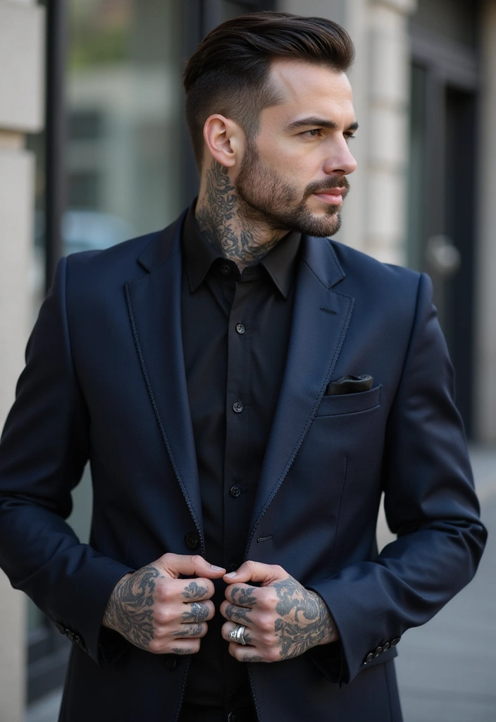 28 Angel Sleeve Tattoos for Men That Reflect Faith and Protection - 19. The Watchful Eye