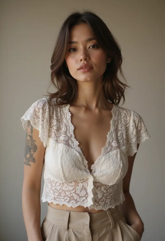 28 Behind the Neck Tattoos for Women That Look Trendy - 28. Personal Initials