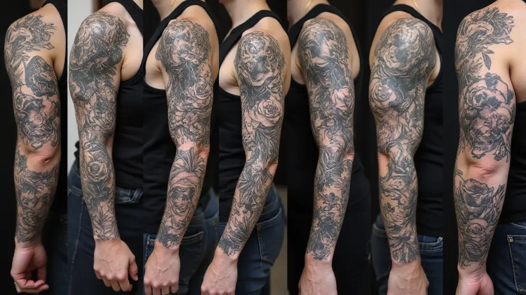 28 Black and Grey Sleeve Tattoos That Look Bold and Realistic