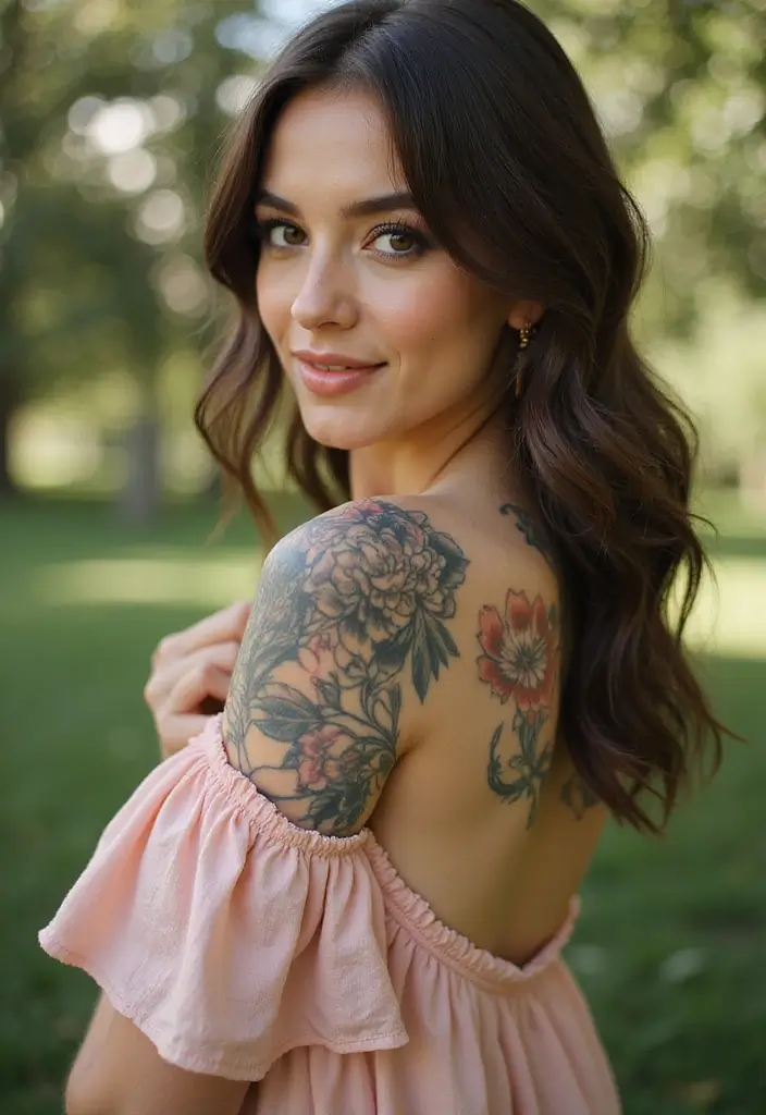 28 Side Neck Tattoos Women Who Like Edgy Designs - 15. Floral Lace Tattoo for Feminine Edge