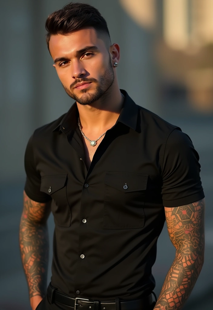 28 Unique Arm Tattoos for Men That Stand Out from the Crowd - 8. The Hexagonal Pattern