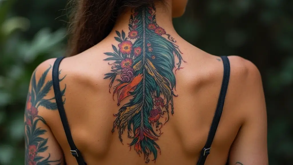 28 Western Spine Tattoos for Women with Cowboy Spirit