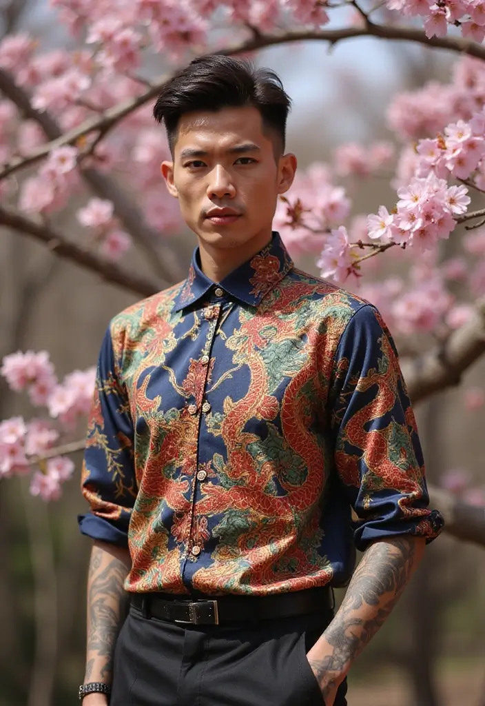 29 Dragon Sleeve Tattoos for Men That Symbolize Strength - 4. Dragon and Phoenix Combo