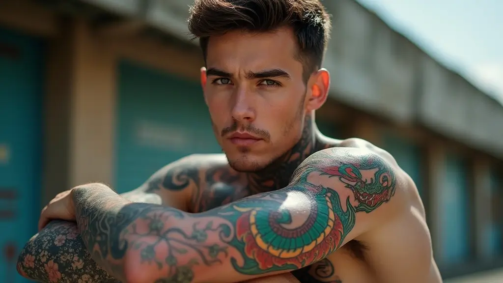 29 Dragon Sleeve Tattoos for Men That Symbolize Strength
