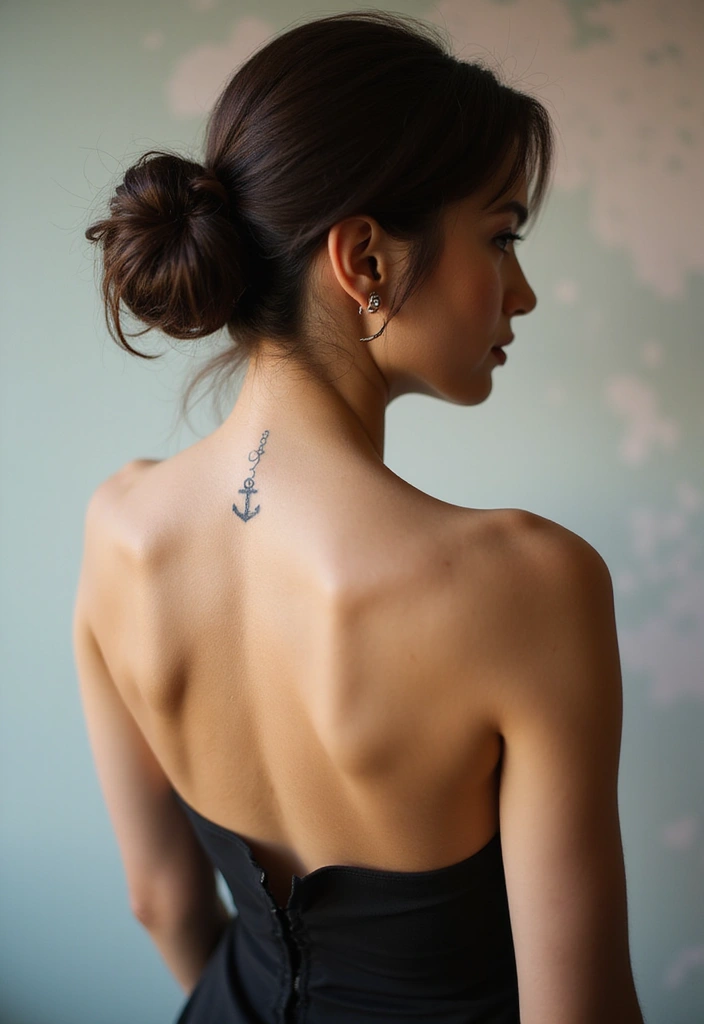 29 Simple Spine Tattoos for Women That Are Subtle and Chic - 4. Small Symbols