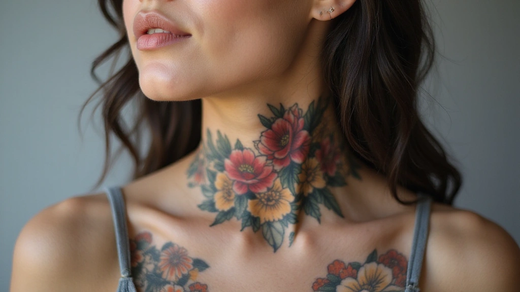 29 Throat Tattoos Women Wear as a Bold Fashion Statement