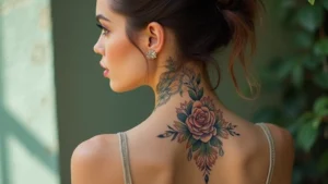 30 Back of Neck Tattoos for Women That Are Cute and Stylish