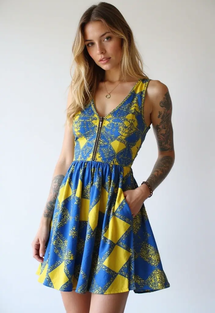 30 Dainty Spine Tattoos for Women That Look Effortlessly Chic - 4. Geometric Shapes