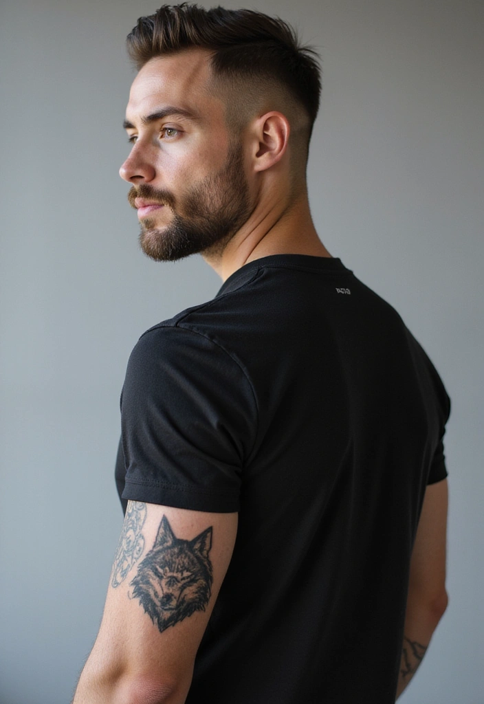 30 Geometric Sleeve Tattoos for Men with Modern Vibes - 11. Geometric Animal Designs
