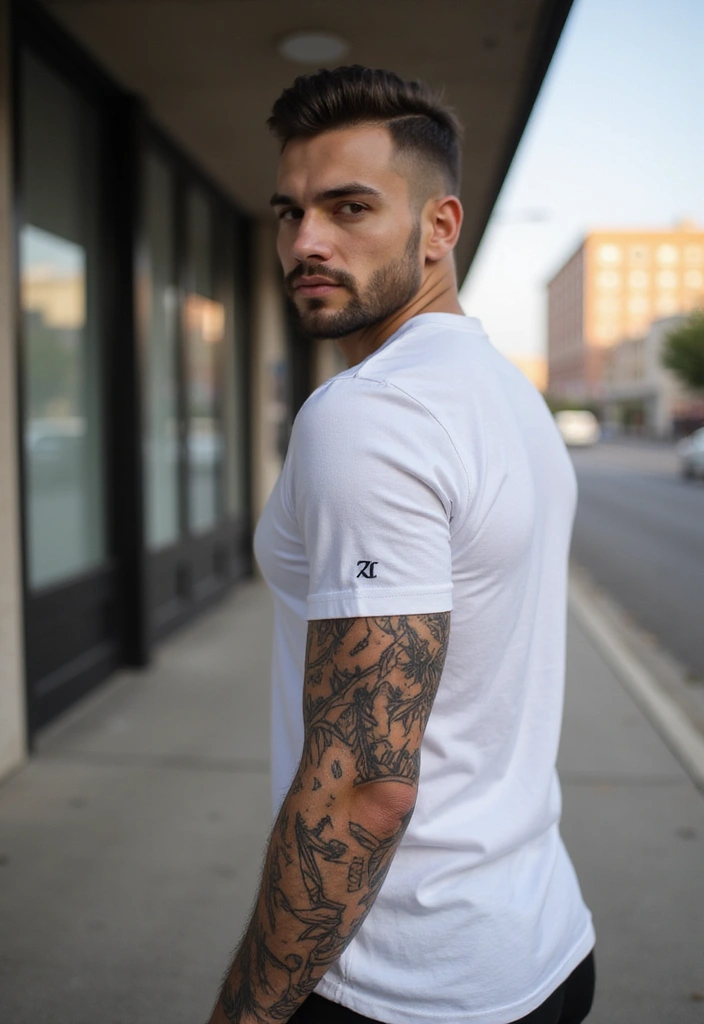 30 Geometric Sleeve Tattoos for Men with Modern Vibes - 7. Abstract Geometry