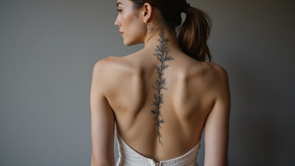 30 Spine Tattoos for Women: Simple But Beautifully Detailed
