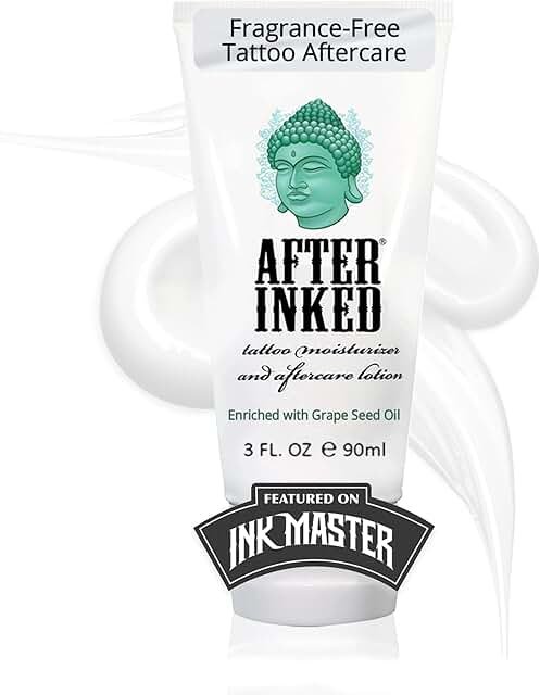 After Inked Tattoo Aftercare Lotion – Moisturizing Balm for Inked Skin, ...