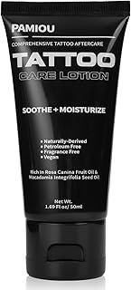 Tattoo Aftercare Lotion For New Tattoos - Moisturizing, Soothing, and Pr...