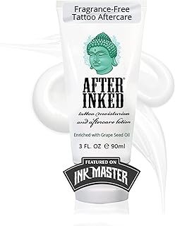 After Inked Tattoo Aftercare Lotion – Moisturizing Balm for Inked Skin, ...