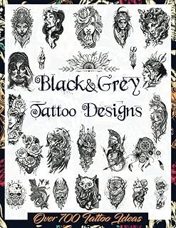 Black&Grey Tattoo Designs: Over 700 Creative Tattoo Ideas to Inspire You...