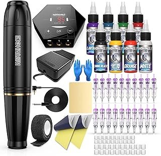 Tattoo Gun Kit Cartridge Tattoo Machine Kit Tattoo Kit Tattoo Pen Kit fo...