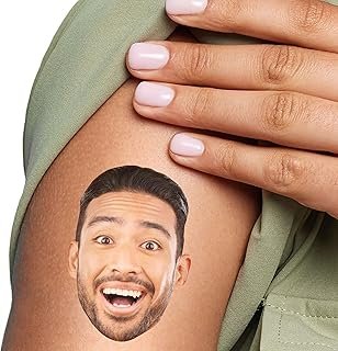 Big Dot of Happiness Custom Photo Fun Face - Party Favors - Fun Face Tem...