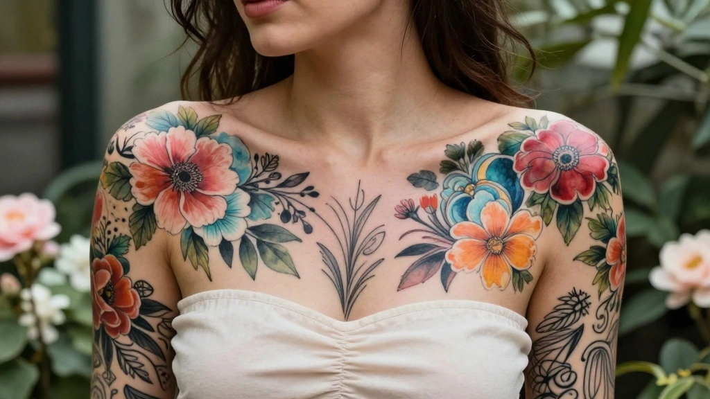 17 Top of Shoulder Tattoos for Women With Chic Appeal