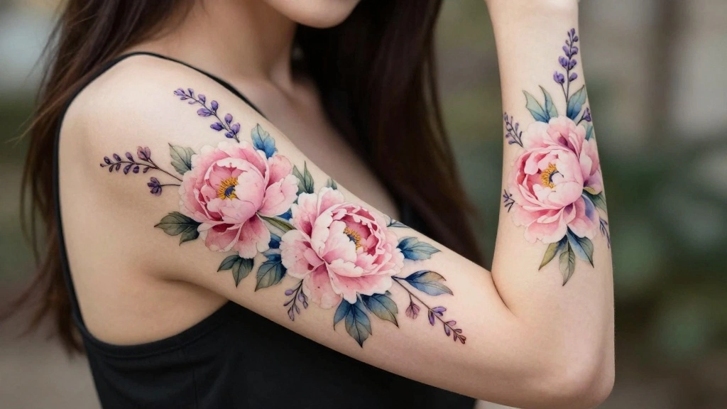 18 Floral Sleeve Tattoos for Women With Soft Details