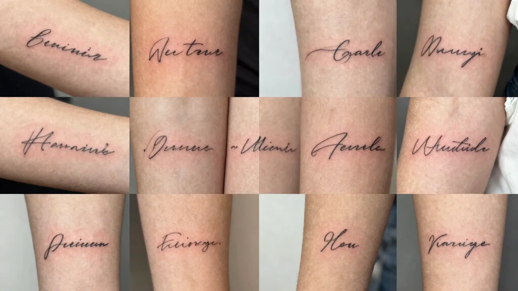 18 Husband Name Tattoos for Women With Romantic Meaning