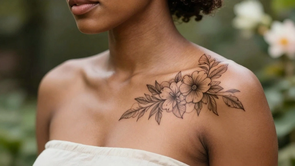 20 Collar Bone Tattoos for Women With Delicate Beauty