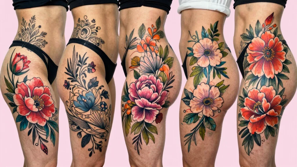 20 Hip and Thigh Tattoos for Women With Feminine Power
