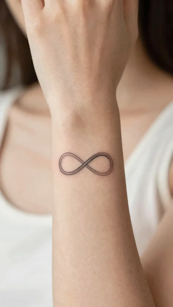 20 Small Tattoo Ideas for Women With Big Impact - 18. Minimalist Infinity 1