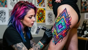 15 Thigh Tattoos Women Cybersigil Ideas (Trendy & Edgy)