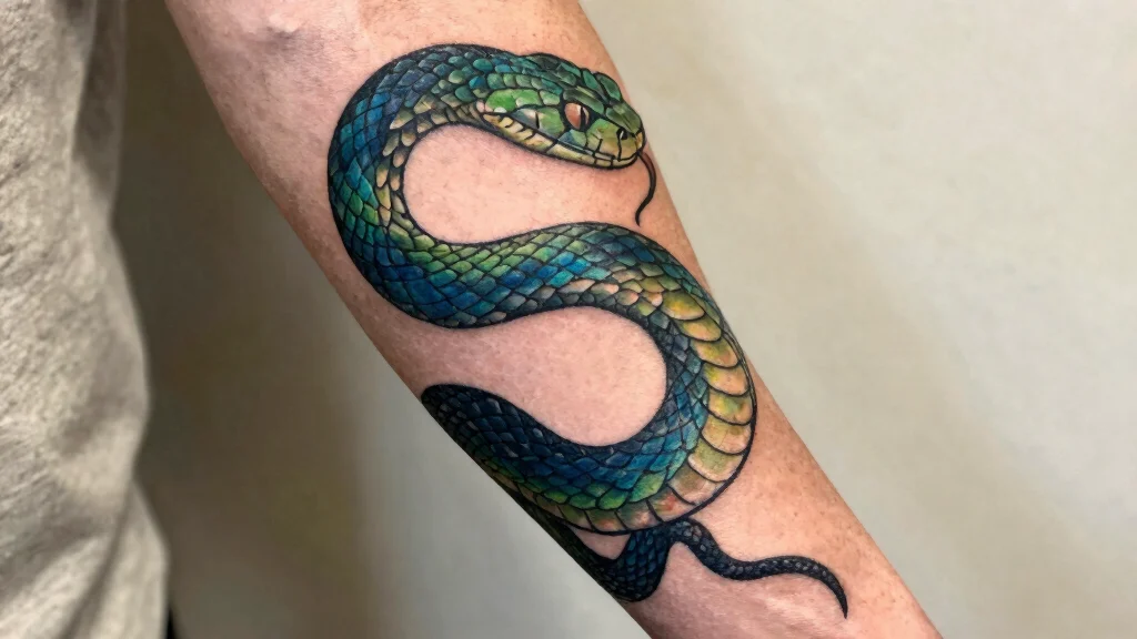 16 Snake Tattoos Arm Wraparound Ideas That Flow Perfectly