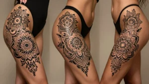 16 Thigh Tattoos Women Mandala Ideas (Detailed & Stunning)