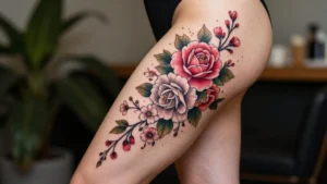 17 Big Thigh Tattoos for Women Ideas That Make a Statement