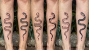 18 Eye-Catching Snake Tattoos Leg Ideas